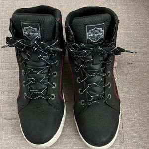 Harley-Davidson Women’s Black High-Top Sneakers 9